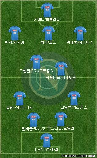 Napoli Formation 2017