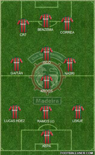 Clube Sport Marítimo - SAD Formation 2017