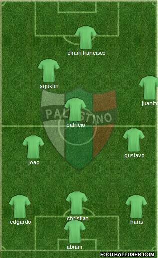 CD Palestino S.A.D.P. Formation 2017