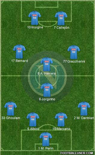 Napoli Formation 2017