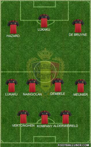Belgium Formation 2017