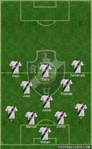 CR Vasco da Gama Formation 2017