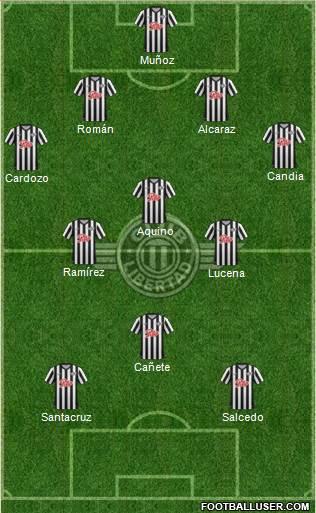 C Libertad Formation 2017