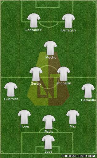CC Deportes Tolima Formation 2017