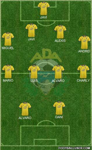 A.D. Alcorcón Formation 2017