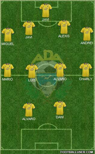 A.D. Alcorcón Formation 2017