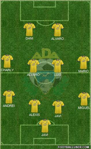 A.D. Alcorcón Formation 2017