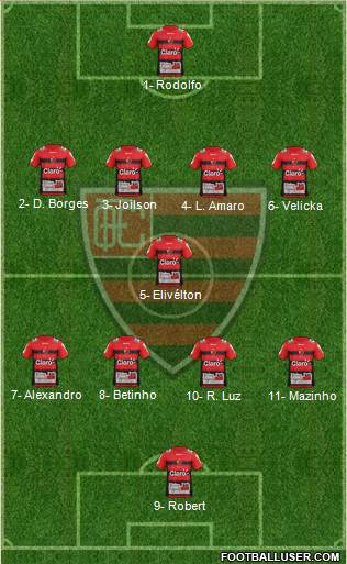 Oeste FC Formation 2017