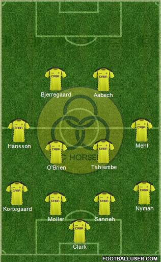 Alliance Club Horsens Formation 2017