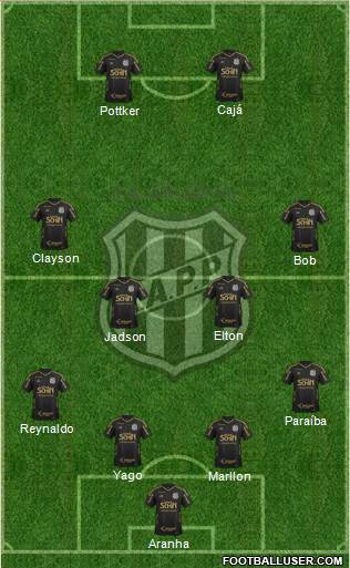 AA Ponte Preta Formation 2017
