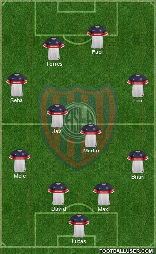 San Lorenzo de Almagro Formation 2017