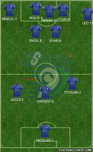 Union Sportive Créteil-Lusitanos Football Formation 2017