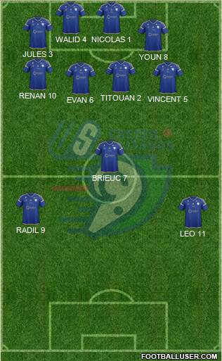 Union Sportive Créteil-Lusitanos Football Formation 2017