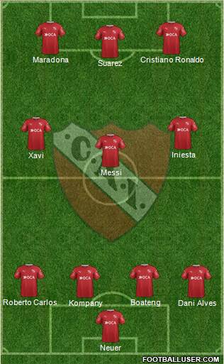 Independiente Formation 2017