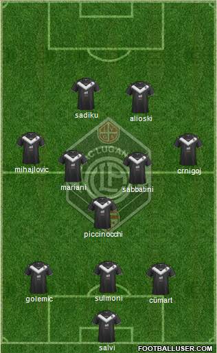 FC Lugano Formation 2017