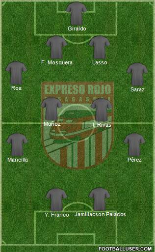 CD Expreso Rojo Formation 2017