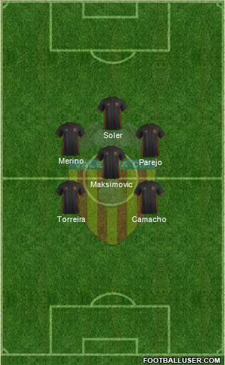 Valencia C.F., S.A.D. Formation 2017