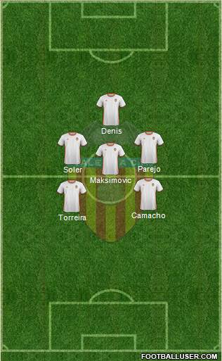 Valencia C.F., S.A.D. Formation 2017