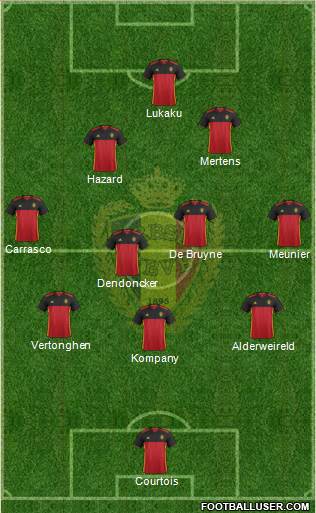 Belgium Formation 2017