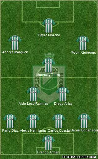 CDC Atlético Nacional Formation 2017