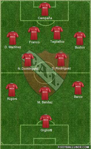 Independiente Formation 2017