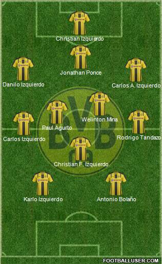 Borussia Dortmund Formation 2017