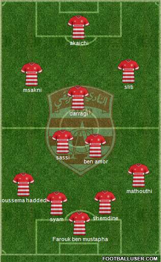 Club Africain Tunis Formation 2017