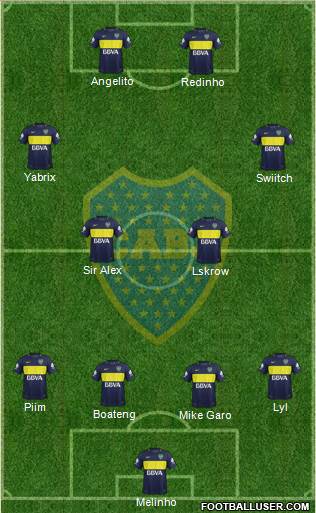 Boca Juniors Formation 2017