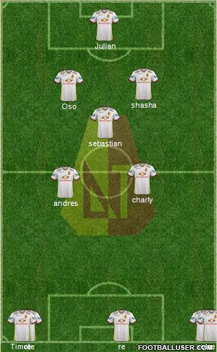 CC Deportes Tolima Formation 2017