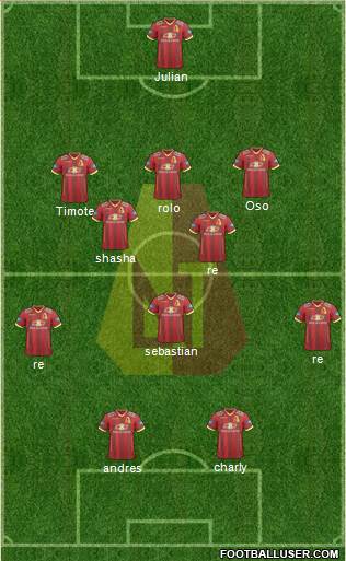 CC Deportes Tolima Formation 2017