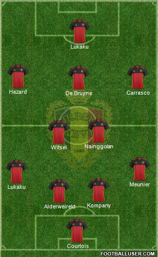 Belgium Formation 2017