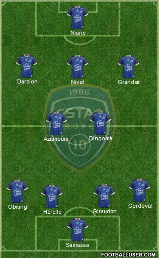 Esperance Sportive Troyes Aube Champagne Formation 2017