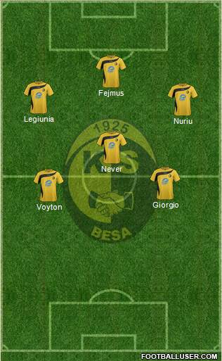 KS Besa Kavajë Formation 2017
