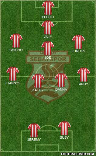 Akçaabat Sebatspor Formation 2017