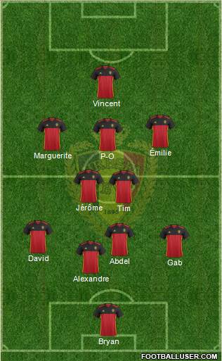 Belgium Formation 2017