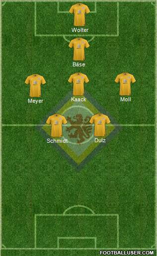 Braunschweiger TSV Eintracht Formation 2017