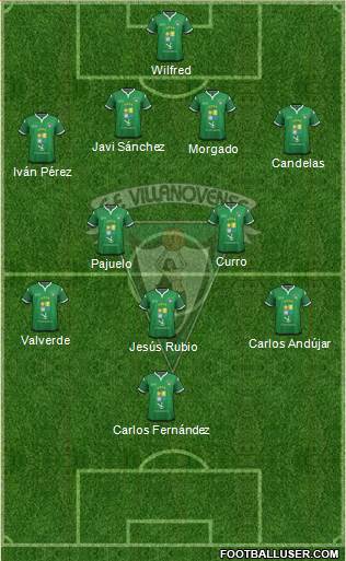 C.F. Villanovense Formation 2017