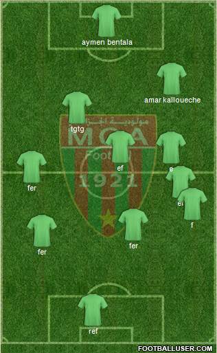 Mouloudia Club d'Alger Formation 2017