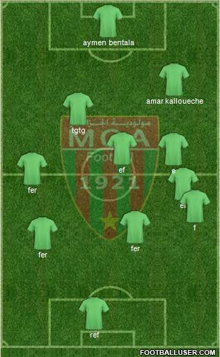 Mouloudia Club d'Alger football formation