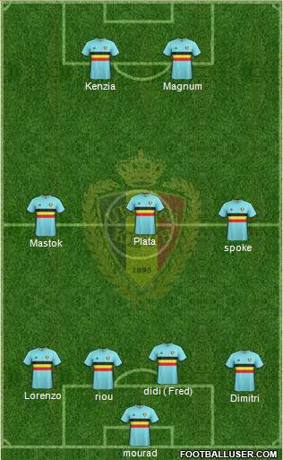 Belgium Formation 2017