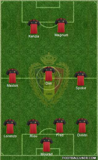 Belgium Formation 2017