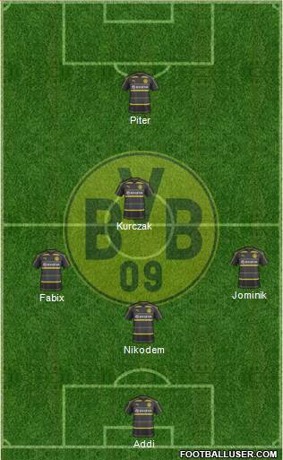 Borussia Dortmund Formation 2017