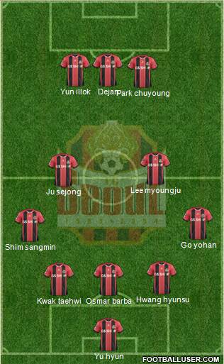 FC Seoul Formation 2017