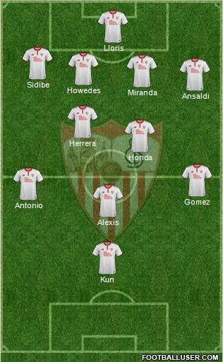 Sevilla F.C., S.A.D. Formation 2017