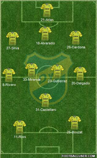 Defensa y Justicia Formation 2017