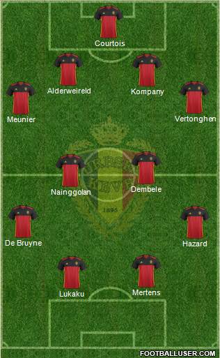Belgium Formation 2017