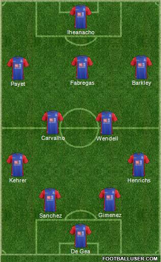 Crystal Palace Formation 2017