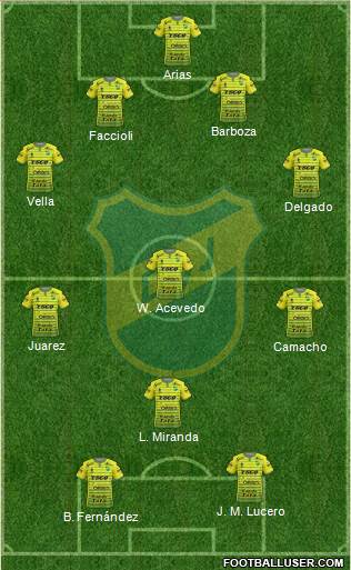 Defensa y Justicia Formation 2017
