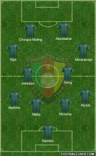 Cameroon Formation 2017