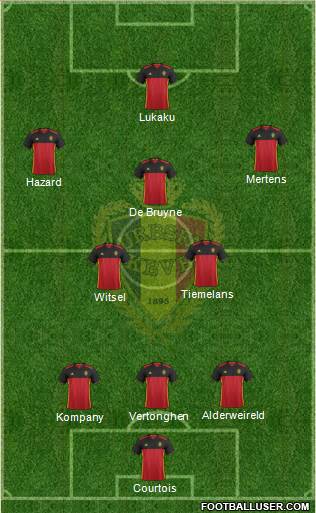 Belgium Formation 2017
